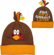 будьте праздничными с шапочкой ueerdand's turkey pom pom для бегунов на день благодарения: забавный костюм необходим логотип
