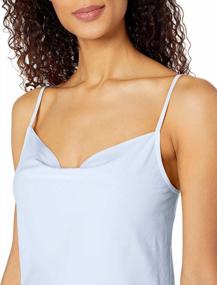 img 1 attached to Mae Women'S Chemise W/ Cowl Neck & Front Seam