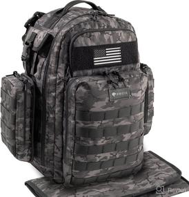 img 4 attached to Dinictis Backpack Tactical Accessories Tropical Diapering best in Diaper Bags