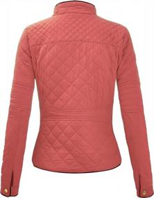 img 2 attached to Women'S Quilted Padding Vest With Lightweight Zip Up Jacket In Regular And Plus Sizes By FASHION BOOMY