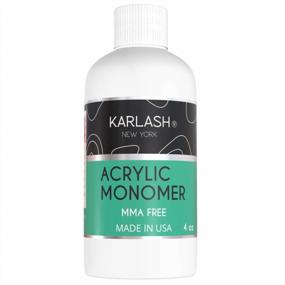 img 2 attached to Karlash Professional Polymer Kit Acrylic Powder Bubble Pink 2 Oz And Acrylic Liquid Monomer 4 Oz For Doing Acrylic Nails, MMA Free, Ultra Shine And Strong Nails Acrylic Nail Kit