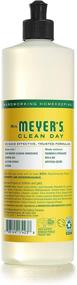 img 2 attached to 🧼 Pack of 2 - Mrs. Meyer's Clean Day Liquid Dish Soap, Honeysuckle, 16 oz