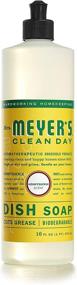 img 3 attached to 🧼 Pack of 2 - Mrs. Meyer's Clean Day Liquid Dish Soap, Honeysuckle, 16 oz