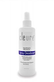 img 1 attached to Get All-Day Protection With Cleure Hypoallergenic 3-In-1 Unscented Deodorant Spray - Fragrance-Free, Paraben-Free, Gluten-Free, And Aluminum-Free