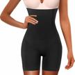 finlin women's tummy control shapewear shorts with high waist, seamless design, butt lifter, and thigh slimming features for enhanced body shaping and booty flattering logo