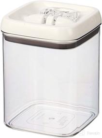 img 2 attached to Better Homes and Gardens Flip-Tite 7.5 Cup Square Container (1): Convenient Food Storage Solution