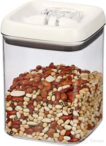 img 1 attached to Better Homes and Gardens Flip-Tite 7.5 Cup Square Container (1): Convenient Food Storage Solution