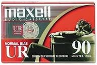 maxell normal bias ur-90 (20-pack) standard size cassettes: enhanced audio quality and superior performance logo