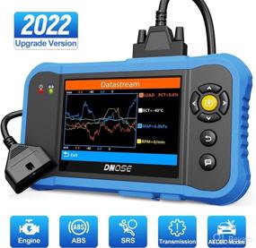 img 4 attached to 🔧 DN606T OBD2 Scanner: Enhanced Engine ABS SRS Transmission 4-System Diagnostic Scan Tool with Full OBD2 Modes, Check Engine Code Reader and Live Data Streams in Graph – Upgrade Version