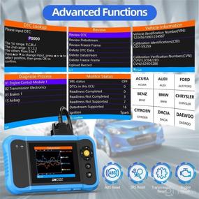 img 3 attached to 🔧 DN606T OBD2 Scanner: Enhanced Engine ABS SRS Transmission 4-System Diagnostic Scan Tool with Full OBD2 Modes, Check Engine Code Reader and Live Data Streams in Graph – Upgrade Version