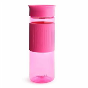 img 4 attached to 24Oz Miracle 360 Spill-Proof Sippy Cup: Perfect For Toddlers, Big Kids & Adults - Pink!