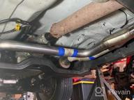 img 1 attached to Universal Stainless Steel Exhaust Y Pipe - 2.25" Single To Dual Adapter, 10" Overall Length, 2 1/4" Y-Pipe Diameter, Weld-On For Better Engine Performance By AUTOSAVER88 review by Justin Fletcher