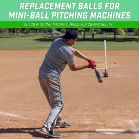 img 1 attached to GoSports Mini Foam Baseballs For Pitching Machines And Batting Accuracy Training - 20 Or 50 Pack