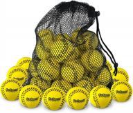 мини-бейсбольные мячи gosports из пеноматериала для питчеров и тренировок на точность - 20 или 50 шт. в упаковке логотип
