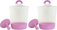 puj play rinse cups lilac logo