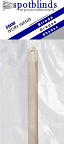 img 2 attached to Ivory Blind Tilt Control Wand - Integrated Tip - Compatible With Horizontal & Vertical Blinds - 36 Qty