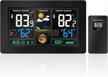 wireless indoor/outdoor weather station with digital thermometer, remote sensor & alerts - protmex pt3378 logo