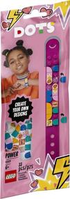 img 1 attached to 🔨 DIY Creative Craft Kit for Kids - LEGO DOTS Power Bracelet 41919, Perfect Gift for Young Designers, Includes 33 Pieces