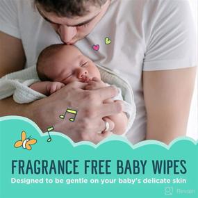 img 1 attached to 🧴 Seventh Generation Free &amp; Clear Baby Wipes Refill - Unscented, Sensitive, &amp; Gentle as Water - 12 Packs of 64 Count (Total of 768 Wipes)