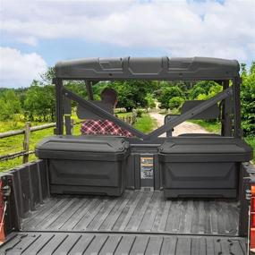 img 3 attached to Kemimoto Ranger Storage Box 45L - Waterproof Bed Cargo Box for Polaris Ranger 570 700 900 1000/Ranger XP (Right Side)