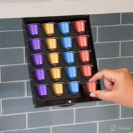 ez-shelf coffee pod holder: convenient under cabinet drawer storage organizer for nespresso original line логотип