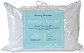 img 1 attached to Experience Ultimate Cooling Comfort With Tommy Bahama® Freeze™ King Pillow By DOWNLITE