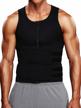 get the body you want with slimbelle's men's neoprene waist trainer vest logo