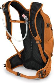 img 1 attached to 🚵 Osprey Men Raptor 14 Bike Hydration Backpack: Ultimate Trail Companion in Orange Sunset Shade, O/S