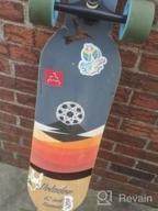 img 1 attached to VOLADOR 42Inch Freeride Longboard Complete Cruiser ( Drop Through Deck - Camber Concave ) review by Craig Waters
