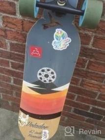 img 5 attached to VOLADOR 42Inch Freeride Longboard Complete Cruiser ( Drop Through Deck - Camber Concave )