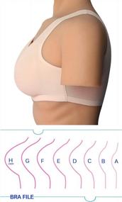 img 1 attached to Waterdrop Silicone Breast Forms With Mesh Pocket Bra Set For Crossdressers (C-E Cup) By HIPLAYGIRL - Optimized For SEO
