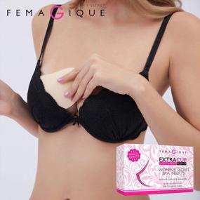 img 2 attached to FEMAGIQUE Push Up Breast Pads: Enhance Cleavage With Lightweight, Thick Nude Padding!
