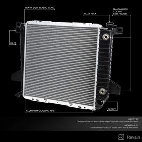 img 3 attached to DNA Motoring OEM RA 1726 Aluminum Radiator