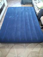 img 1 attached to Intex Classic Downy Airbed, Full: Comfortable and Reliable Sleeping Solution review by Kichiro ᠌