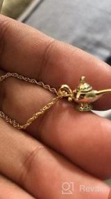 img 2 attached to Pura Vida Gold Plated Disney Necklace
