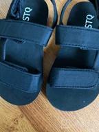 img 1 attached to Lightweight STQ Toddler Sandals 👶 for Little Boys' Comfortable Sandal Shoes review by Prentice Martin