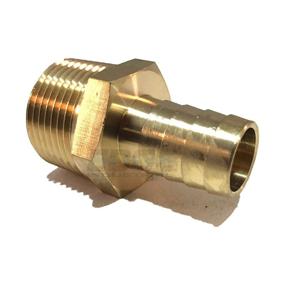 img 2 attached to EDGE INDUSTRIAL Straight Brass Fitting Hydraulics, Pneumatics & Plumbing ~ Fittings