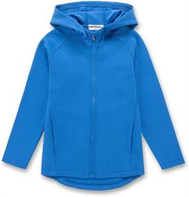 img 4 attached to Fashionable Boys' DEESPACE Fabric Sweatshirt Sportswear - Sizes 3-12 years