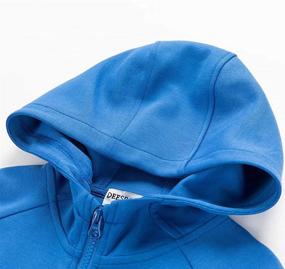 img 2 attached to Fashionable Boys' DEESPACE Fabric Sweatshirt Sportswear - Sizes 3-12 years