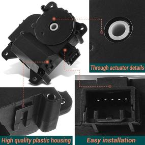 img 2 attached to 🔧 Efficient HVAC Heater A/C Blend Door Actuator Replacement for Toyota Camry 2007-2017 Highlander Avalon Sienna Venza Lexus ES350 RX350