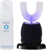automatic toothbrush ultrasonic 360°electric wireless logo