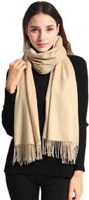 img 4 attached to ВЕЧЕРНИЕ ПЛАТЬЯ Pashmina EASE LEAP, аксессуары для женщин: Шарфы и Шали