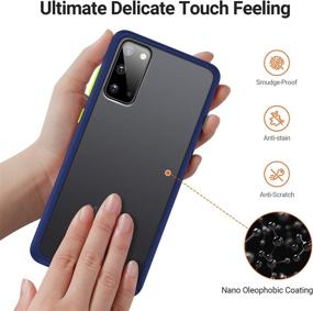 img 1 attached to 📱 TORRAS Shockproof Samsung Galaxy S20 Case 6.2 Inch – Slim & Protective Matte Blue Cover