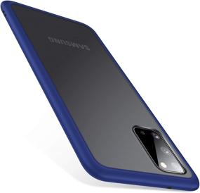 img 4 attached to 📱 TORRAS Прочный чехол для Samsung Galaxy S20 6.2 дюйма - Тонкий и защитный матовый синий чехол