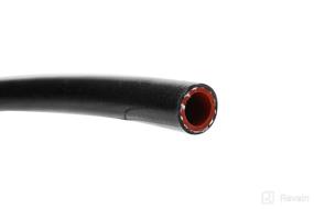 img 2 attached to 🔥 HPS 5/16" ID Black High Temperature Reinforced Silicone Heater Hose - 10ft Roll, Maximum Working Pressure 85 psi, Maximum Temperature Rating: 350F, Bend Radius: 1-1/4