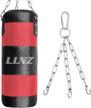 luniquz unfilled punching bag set for mma and kickboxing training: perfect for kids and adults logo