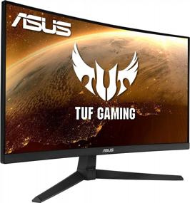 img 2 attached to 🖥️ ASUS VG24VQ1B: Immersive Curved Gaming Monitor | 3840X1080P, 165Hz, Built-In Speakers, Tilt Adjustment | Widescreen LCD Gaming Monitor
