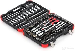 img 4 attached to 🔧 Gedore R45603172 172-Piece Socket Set in Case with 1/2-inch, 3/8-inch, and 1/4-inch Sockets, Bits