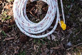 img 1 attached to 🌊 High-Quality SGT KNOTS Twisted Poly Dacron Rope - Versatile 3 Strand Line for Marine, Commercial & DIY Projects (1/2" x 100ft, White)