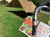img 1 attached to Waterproof Camping Tarp Shelter With Hammock Rain Fly For Fishing, Beach, And Picnic - Lightweight, Durable, Portable, And Compact By Anyoo review by David Estevez